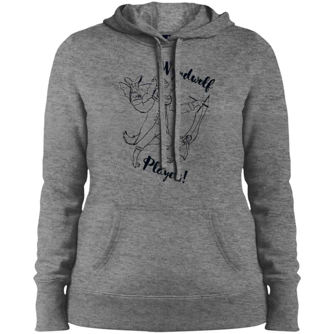 LST254 Ladies' Pullover Hooded Sweatshirt