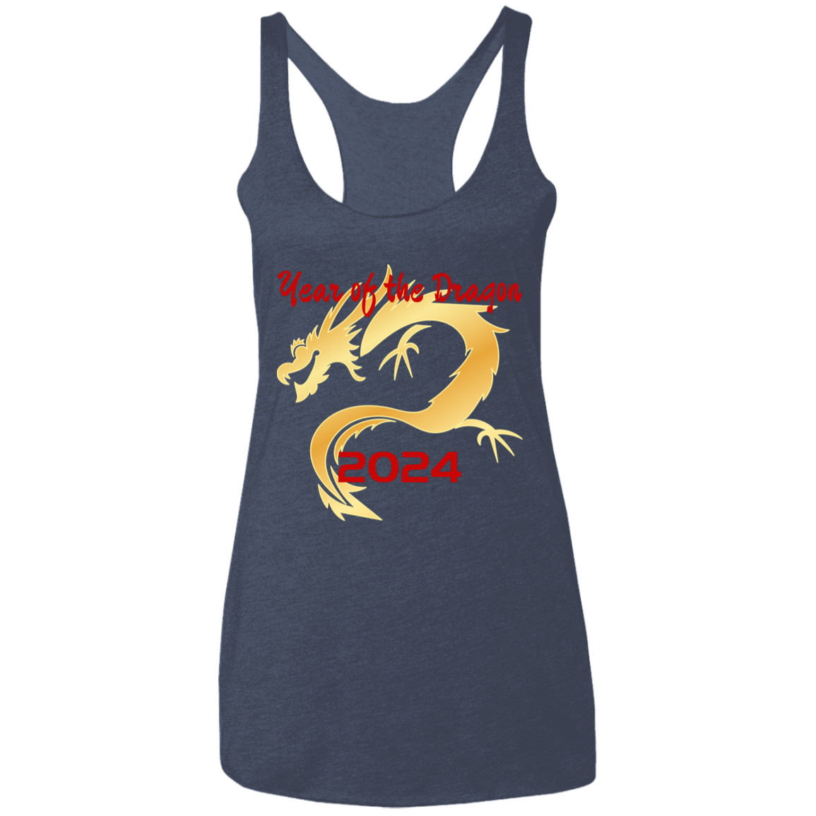 NL6733 Ladies' Triblend Racerback Tank