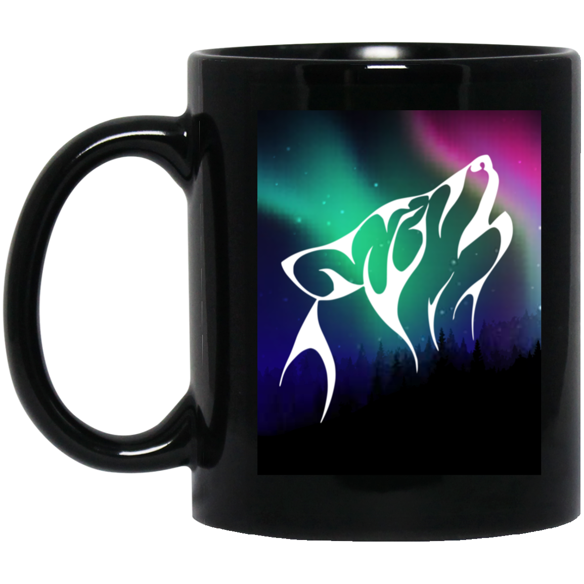 BM11OZ 11oz Black Mug