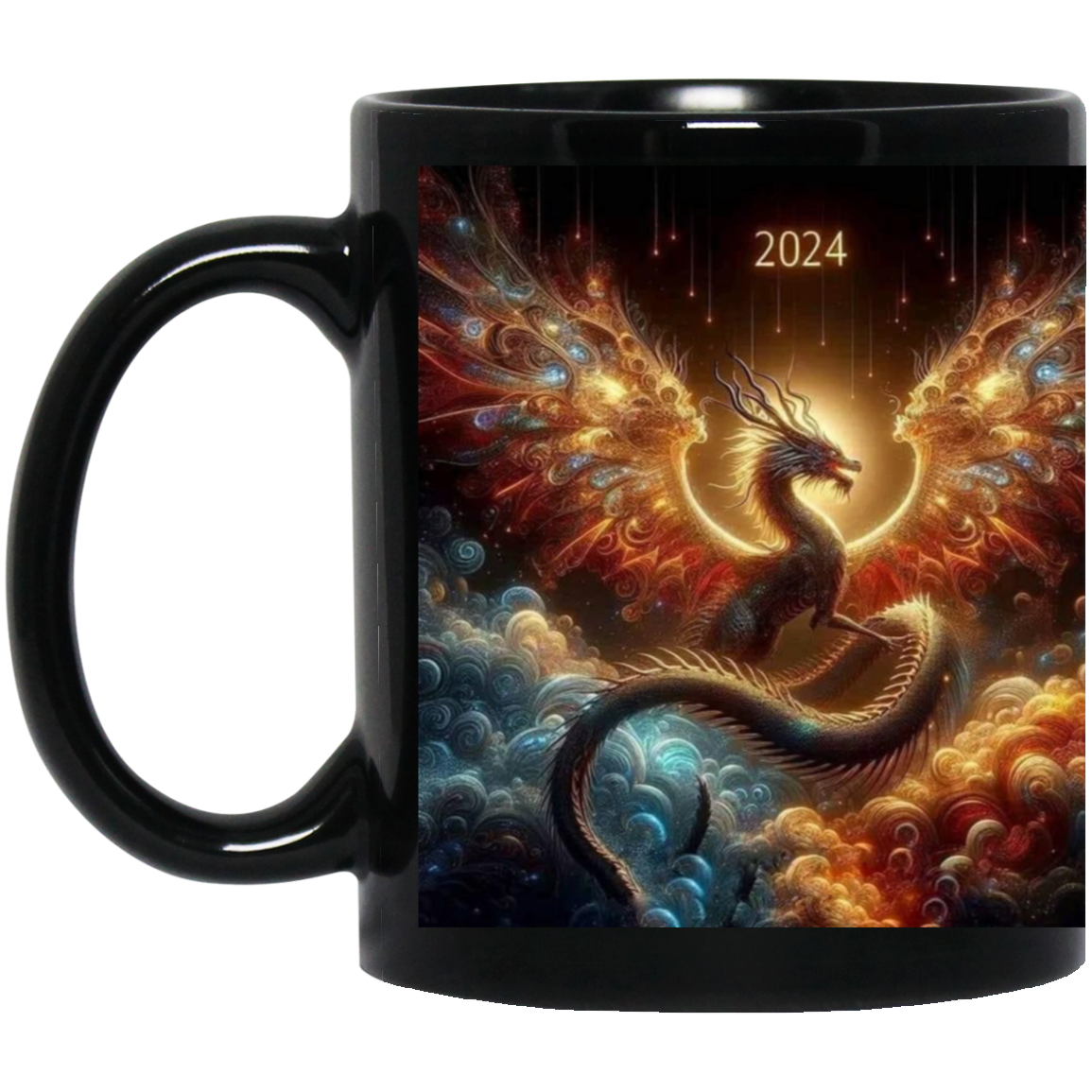 BM11OZ 11oz Black Mug